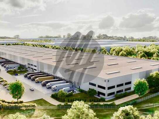 KEINE PROVISION ✓ NEUBAU ✓ Lager-/Logistik (40.000 m²) & Büro-/Mezzanine (3.500 m²)