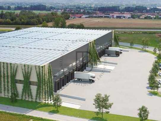 "BAUMÜLLER AG" - ca. 10.000 m² Hallenfläche NEUBAU in Top-Lage