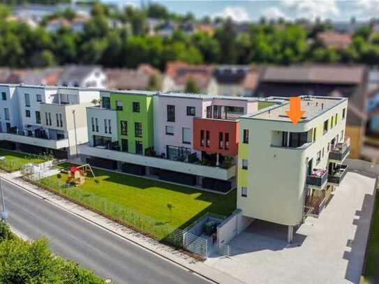 Verwirklichen Sie sich Ihr Wohnglück! Penthauswohnung mit Dachterrasse zum Erstbezug.