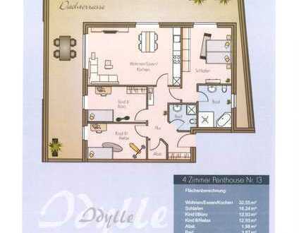 4 Zimmer Penthouse-Wohnung