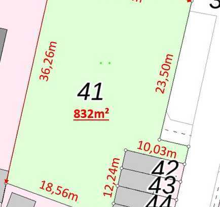 832m² Grundstück in bester Lage, mitten in Wegberg