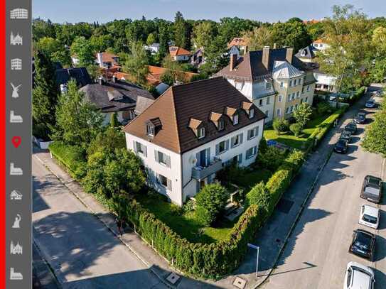 Attraktives Grundstück in exklusiver Lage am Pasinger Stadtpark mit Bestandsgebäude