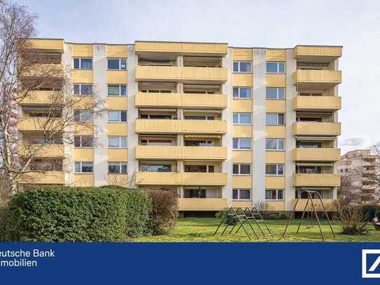 3 Zimmerwohnung mit Weitblick vom großem Balkon und Tiefgaragenstellplatz