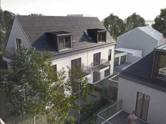 Wohnkomfort pur: Neubau einer DHH mit ansprechender Architektur in Dachau