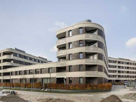 Großzügige Zweizimmerwohnung in außergewöhnlicher Architektur in München, Berg am Laim