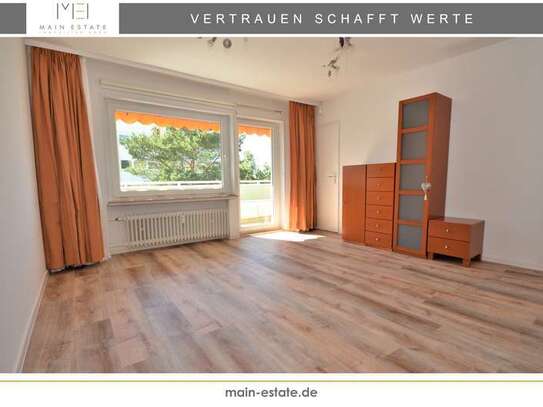 Komfortable 1-Zimmer-Wohnung mit sonnigem Balkon und Aufzug