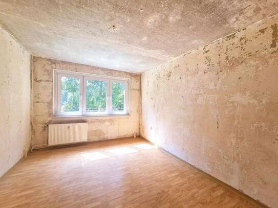 Selbst renovieren und Miete sparen inkl. Baumarktgutschein! Diese Wohnung wartet auf neues Leben!