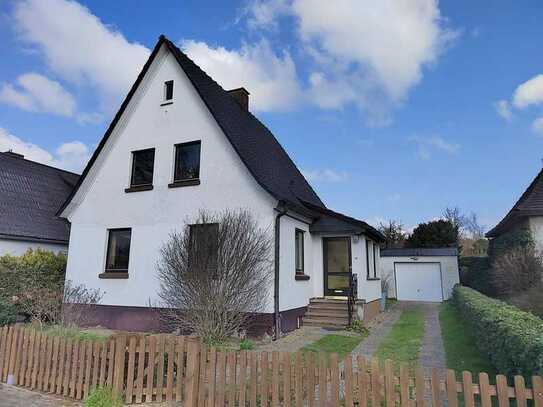 Einfamilienhaus mit Garage, Garten & zwei Terrassen in ruhiger Wohngegend von Lüchow