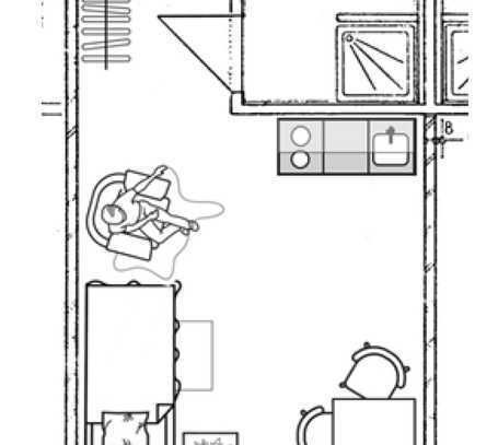 Betreutes Wohnen in Moosach: Barrierefreie 1-Zimmer + 2-Zimmer-Wohnung mit Betreuungspaket