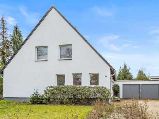 Vielseitiges Einfamilienhaus mit Einliegerwohnung und großem Potential in Bargteheide