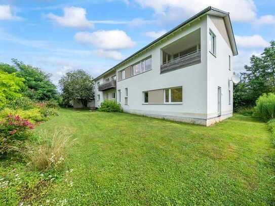 Moderne Doppelhaushälfte am Ortsrand zu vermieten – Neubauniveau mit Wohlfühlcharakter