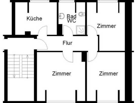 3-Raum-Wohnung am Kalkhügel frei!