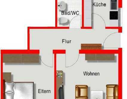 Helle 2-Zimmer-Einlieger-Wohnung mit EBK in Aichtal-Neuenhaus