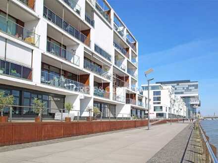 Exklusives Penthouse mit Rheinblick - 3-Zimmer-Wohnung im Rheinauhafen