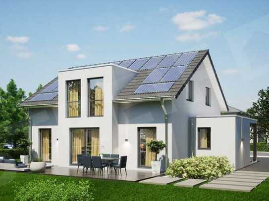 Elegantes Einfamilienhaus mit PV-Anlage inkl. Grundstück - *** schlüsselfertig ***