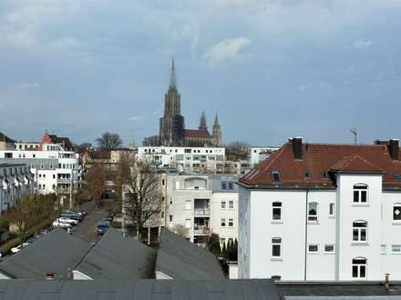 NEUER PREIS! Helle Altbau-Etage, 180 qm Wfl., mit Dachterrasse (Münsterblick) in zentraler Lage