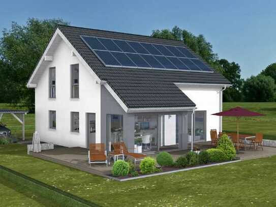 Neubau Einfamilienhaus mit Trauferker (einzugsfertig) und PV-Anlage inkl. Grundstück