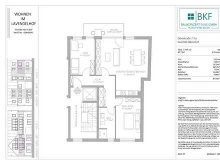 Wohnen im Lavendelhof, großzügige 3-Zimmer-Wohnung mit Balkon