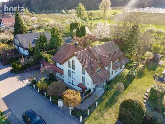 Traumhaftes Ein-/ Mehrfamilienhaus (4 WE) im Grünen mit Panoramablick in Radolfzell-Stahringen