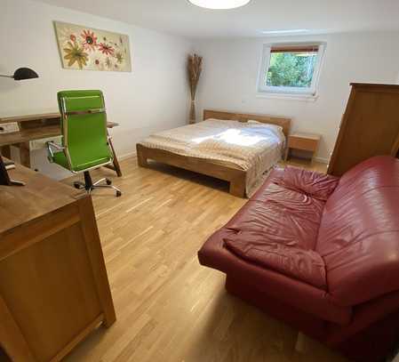 Möblierte 1-Zimmer-Wohnung mit Tageslichtbad und WiFi in Wiesbaden-Südost auf Zeit