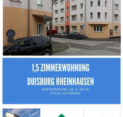 1,5 Zimmerwohnung - Zentral, günstig & ideal für Studenten - Duisburg Rheinhausen