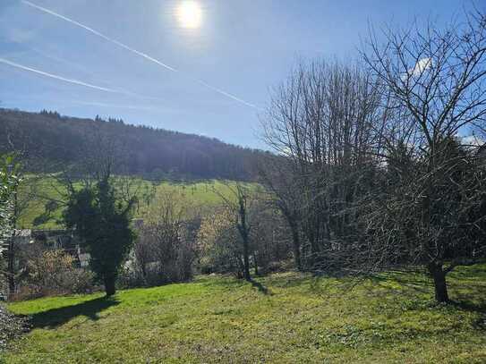 Wohnen auf der Sonnenseite - herrliches Grundstück mit unverbaubarem Blick