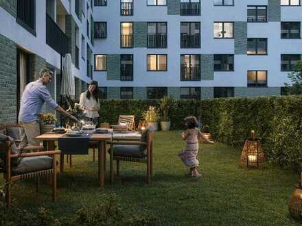 DU! Ihr Lieblingsplatz in Unterbilk: Schicke 3-Zimmer-Wohnung mit eigenem Garten
