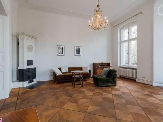 Stilvolle Gründerzeitwohnung mit original Tafelparkett in Berlin