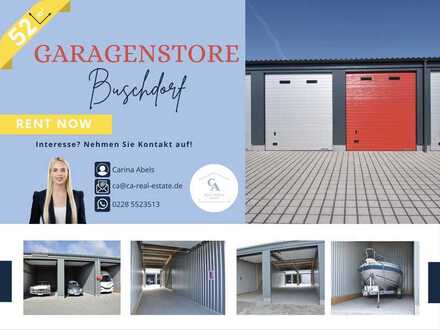 Neubau: 52 m² Garage/Lagerfläche mit Strom in zentraler Lage!!