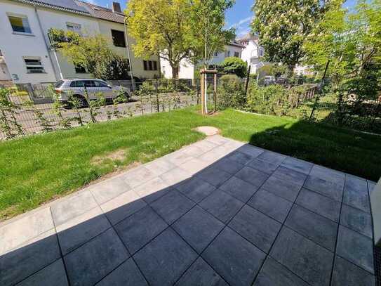 Erstbezug! Moderne 2-Zimmerwohnung mit ca. 77m² Garten