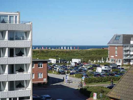 Gemütliches Appartement mit West-Balkon und schönem Meerblick im Kurzentrum Westerlands