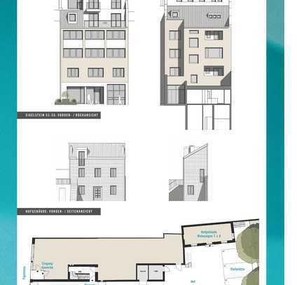 Modernisierte 2-Zimmer Einheit mit Balkon am Eigelstein! Fernwärme! Erstbezug! - Eigelstein 53/ WE 1