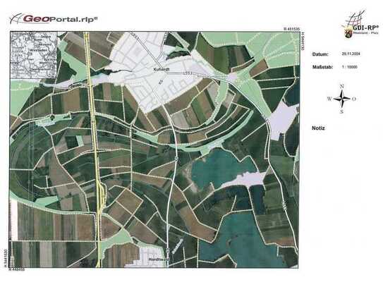 Landwirtschaftsfläche "Bergwiesengraben" in Leimersheim zum Verkauf gegen Kaufgebot