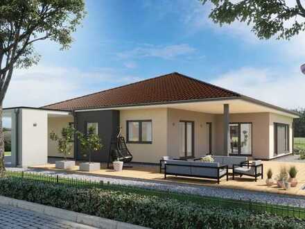 Moderner Bungalow mit einen großzügigen Grundstück