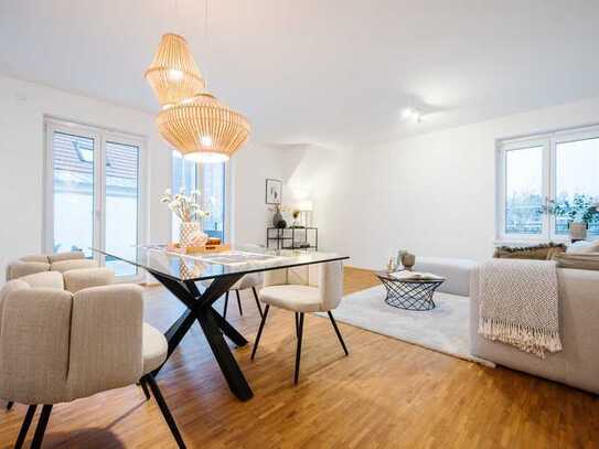 Traumhafte Maisonette-Wohnung mit großer Dachterrasse