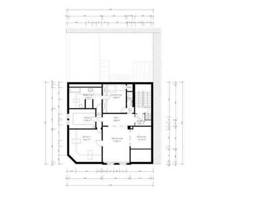 Erstbezug nach Sanierung: Exklusive 4-Raum-DG-Wohnung mit gehobener Innenausstattung in Darmstadt