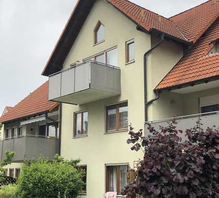 2,0 Zi-Whg. teilmöbliert mit Balkon u. TG-Platz in Schwäbisch Hall zu vermieten