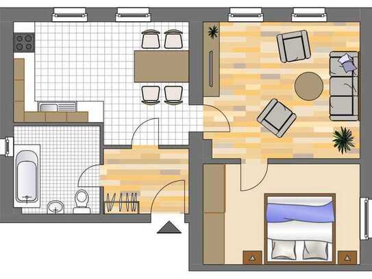 Ab sofort! 3-Zimmer-Wohnung in Dortmund Bövinghausen