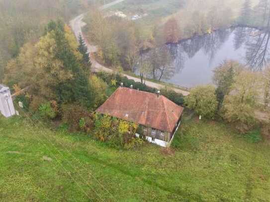 Mühle mit Weiher