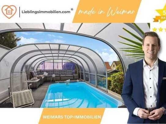 🌟Traumimmobilien in Weimar: Modernisierte Doppelhaushälfte mit Pool und Garten