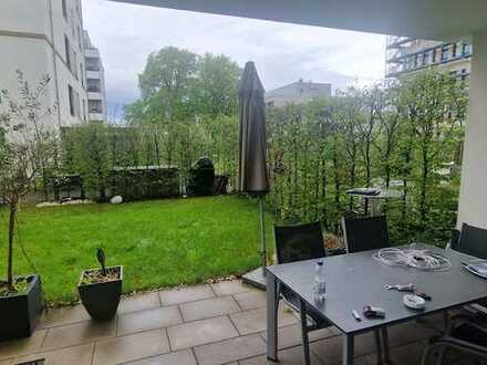 Wunderschöne 3 Zimmerwohnung mit Garten und luxuriöser Küche zu vermieten in Marienburg
