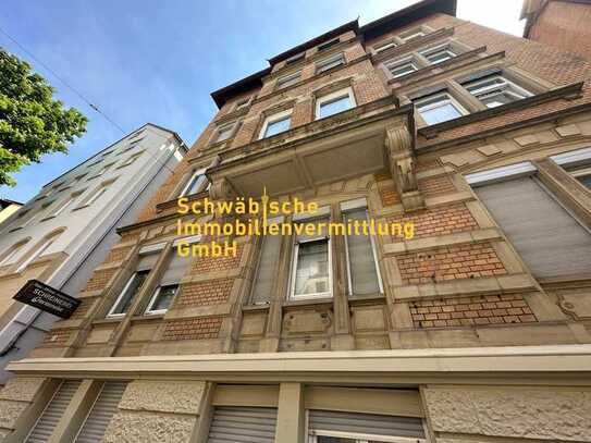 *LEERSTAND* 3-Zi.-Whg., 3. OG, Altbau, neuer Balkon, Stgt.-West, kein Denkmalschutz