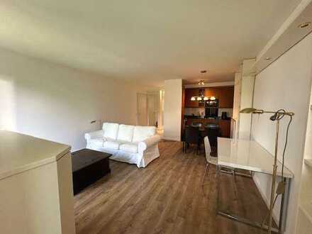 Möblierte 2-Zimmer-Wohnung mit Balkon nahe Nymphenburger Kanal