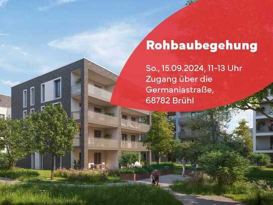 Familienparadies: Moderne 3-Zimmer-Gartenwohnung mit viel Platz und Grünfläche