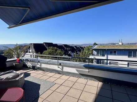 3,5 Zimmer DG-Wohnung mit umlaufender Dachterrasse