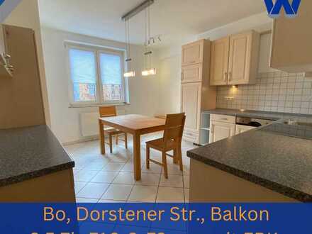 Helle Wohnung mit Balkon, Gartennutzung, EBK, Garderobe