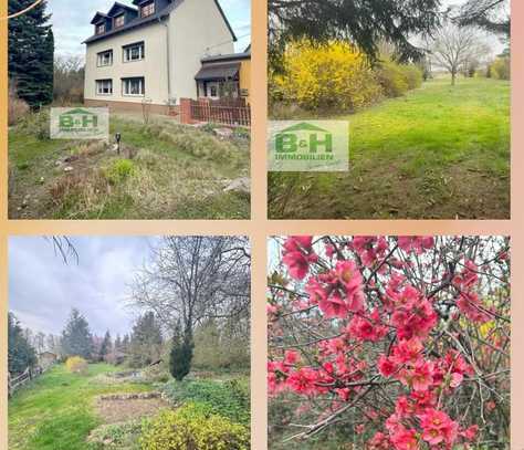 Preis auf Anfrage - Ein/Zweifamilienhaus freistehend bei Wolfen mit großem Garten ca. 2600 qm