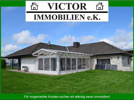 188 m² Bungalow + 74 m² Büro, 350 m² Halle+Unterstand, 3.163 m² Grundst