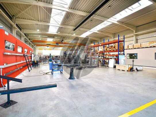 Kranbahn 5 t ✓ Lager-/Produktion (500 m²) & Büro-/Sozial (150 m²)