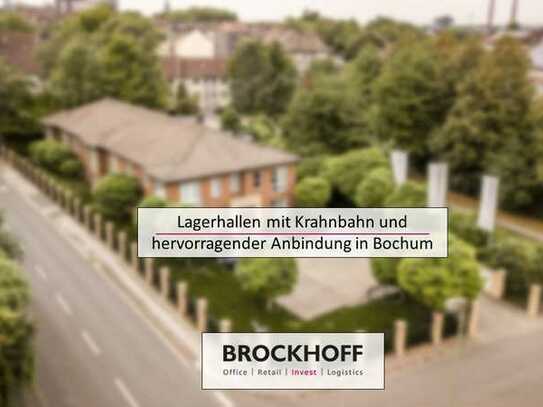 Bochum | ca. 2.300 m² Hallenfläche & ca. 400 m² Bürofläche